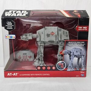 Star Wars AT-AT U-Command Remote Control Thinkway Toys Motion Light & Sound New